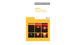 Cover des Forschungsberichts der Physik-Institute 2013