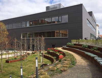 Gebäude der Bibliothek Medizin und Naturwissenschaften, Foto: Katrin Schandert / Universität Leipzig