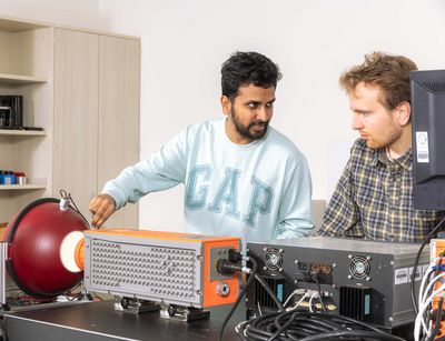 Integrating spheres of various sizes are available for the radiometric calibration of camera and spectrometer systems. Photo: Swen Reichhold