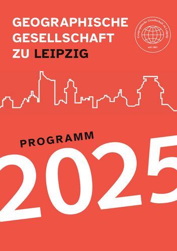 Titelseite des Programms der Geographischen Gesellschaft zu Leipzig