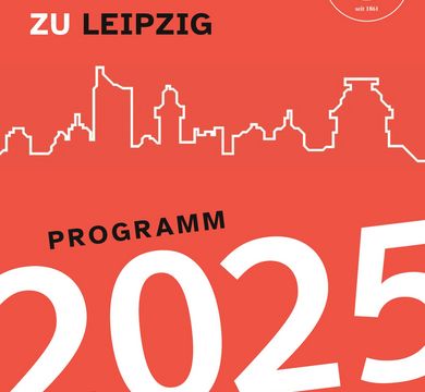 Titelseite des Programms der Geographischen Gesellschaft zu Leipzig