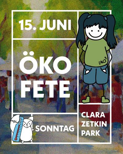 Mia auf der Ökofete 2025 - Sie wird mit Mika einen eigenen Stand haben! Patrizia Schoch / Universität Leipzig